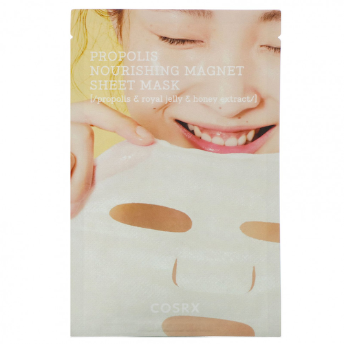 Cosrx, Full Fit, Propolis Nourishing Magnet, питательная тканевая маска для лица с прополисом, 1 шт., 21 мл (0,71 жидк. унции) #1
