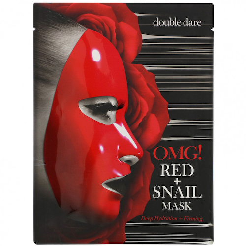 Double Dare, Red Snail Beauty Mask, маска для лица, 1 шт., 26 г (0,92 унции) #1