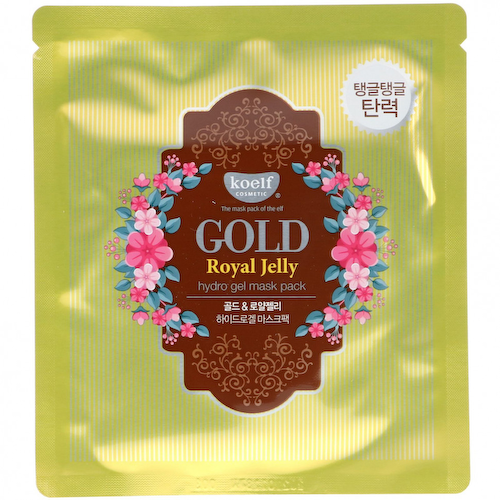 Koelf, Gold Royal Jelly, упаковка гидрогелевых масок, 5 шт. по 30 г #1