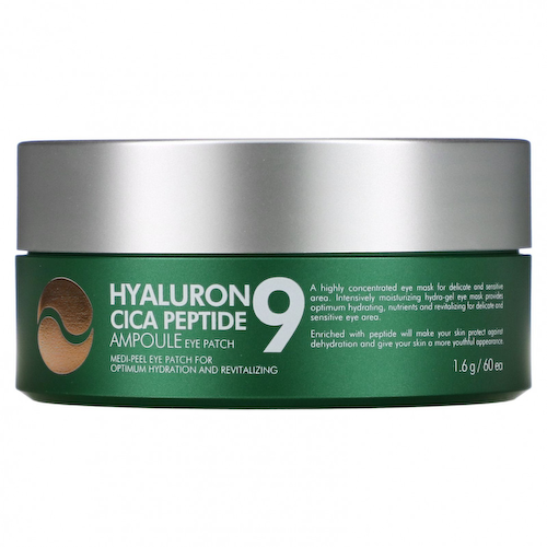 Medi-Peel, Патчи для глаз в ампулах с Hyaluron Cica Peptide 9, 60 патчей, 1,6 г каждый #1