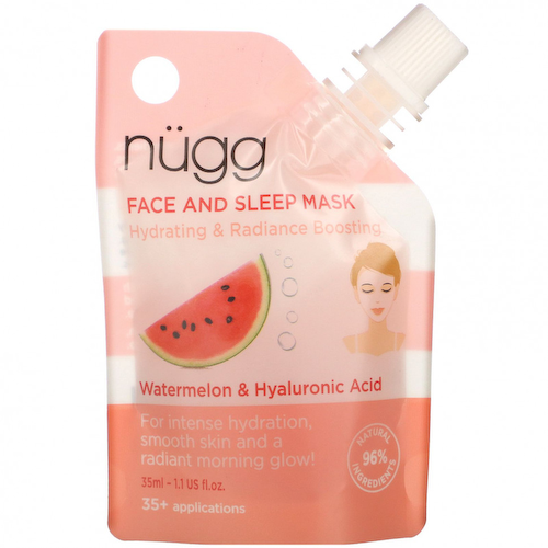 Nugg, Face and Sleep Mask, Watermelon & Hyaluronic Acid, 1.1 fl oz (35 ml) #1