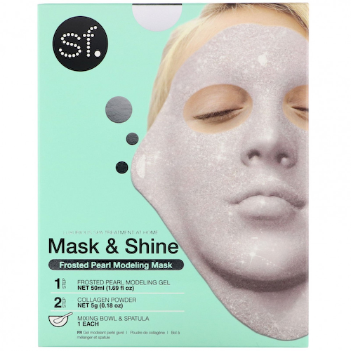 SFGlow, Mask & Shine, моделирующая маска с матовым жемчугом, набор из 4 предметов #1