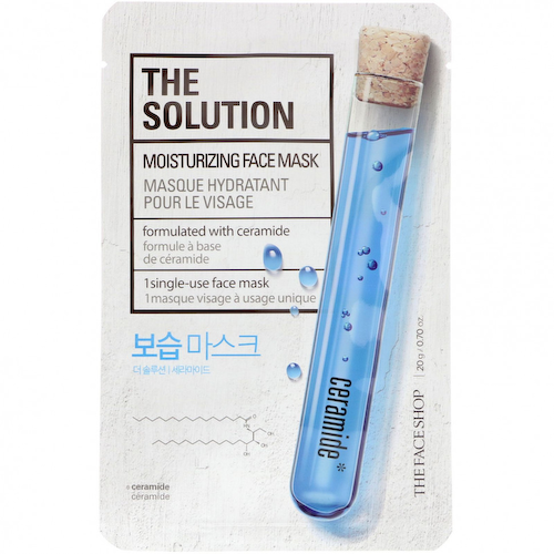 The Face Shop, The Solution, увлажняющая маска для лица, 1 шт., 20 г (0,70 унции) #1