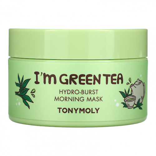 Tony Moly, I'm Green Tea, утренняя маска для лица Hydro-Burst, 100 г (3,52 унции) #1