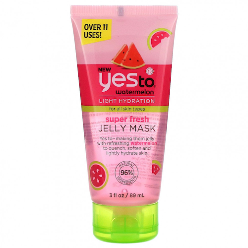 Yes To, Super Fresh Jelly Beauty Mask, арбуз, 89 мл (3 жидк. Унции) #1