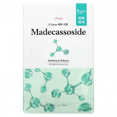 Etude, Мадекассосидная косметическая маска, 1 маска, 20 мл (0,67 жидк. Унции) #1
