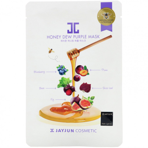 Jayjun Cosmetic, Honey Dew Purple, маска, 1 шт., 25 мл #1