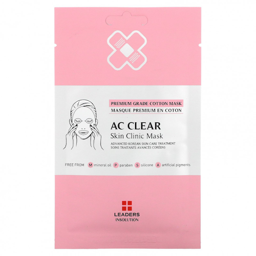 Leaders, AC Clear Skin, тканевая маска для чистой кожи, 1 шт., 25 мл (0,84 жидк. унции) #1
