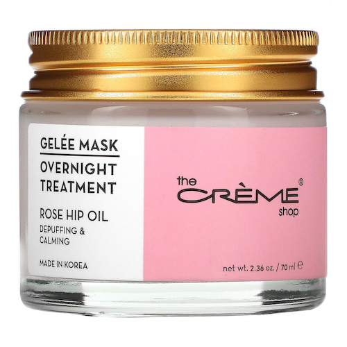 The Creme Shop, Gelee Beauty Mask, ночное средство, масло шиповника, 70 мл (2,36 унции) #1