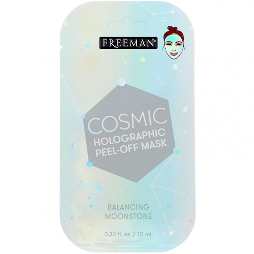 Freeman Beauty, Cosmic, Holographic Peel-Off Mask, Balancing Moonstone, 0.33 fl oz (10 ml) #1