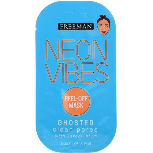 Freeman Beauty, Neon Vibes, Ghosted, отшелушивающая маска для очищения пор, 1 шт., 10 мл (0,33 жидк. унции) #1