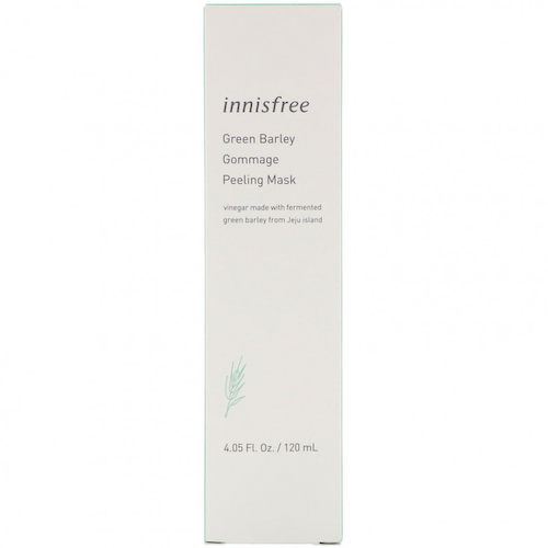Innisfree, зеленый ячмень, косметическая маска-пилинг, гоммаж, 120 мл (4,05 жидк. унции) #1