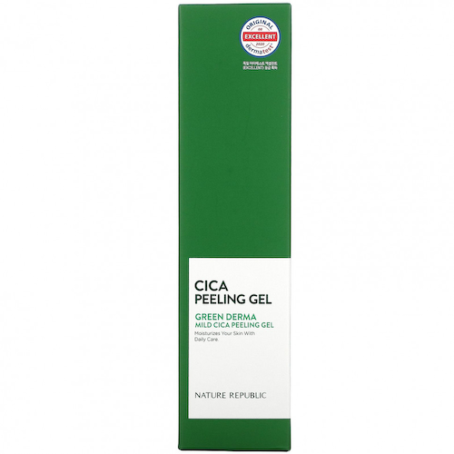 Nature Republic, Cica Peeling Gel, Green Derma, 150 мл (5,07 жидк. Унции) #1