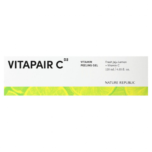 Nature Republic, Vitapair C D2, витаминный пилинг-гель, 120 мл (4,05 жидк. Унции) #1