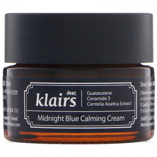 Dear, Klairs, Успокаивающий крем Midnight Blue, 1 унц. (30 мл) #1