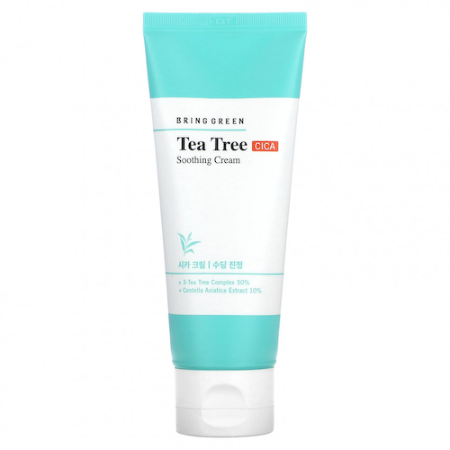 Bring Green, Успокаивающий крем Tea Tree CICA, 100 мл (3,38 жидк. Унции) #1