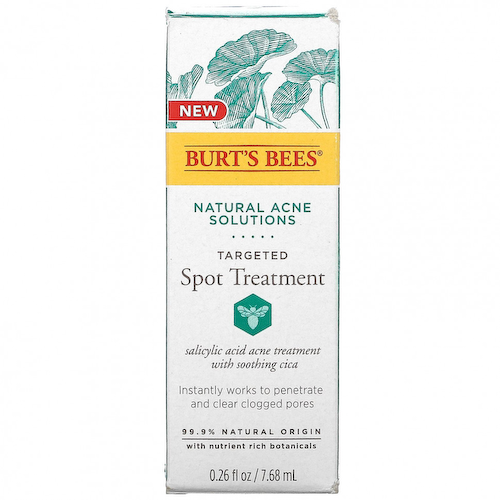 Burt's Bees, Natural Acne Solutions, целенаправленное средство для лечения пятен, 7,68 мл (0,26 жидк. Унции) #1