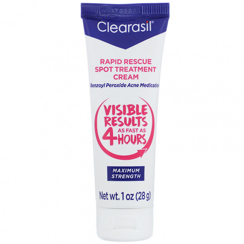 Clearasil, Rapid Rescue, крем для лечения акне, 28 г (1 унция) #1