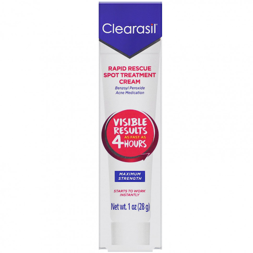 Clearasil, Rapid Rescue, крем для лечения акне, 28 г (1 унция) #1
