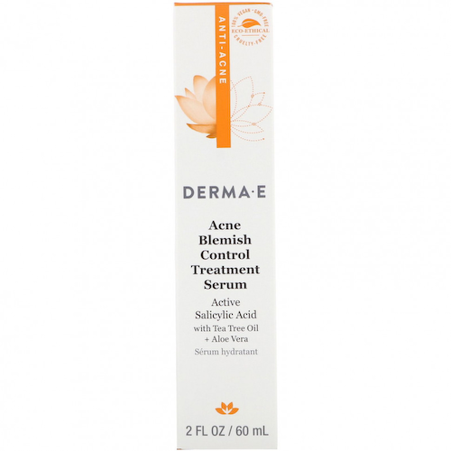 Derma E, Лечебная сыворотка для устранения угревой сыпи, покраснений и воспалений кожи, 60 мл (2 жидк. унции) #1