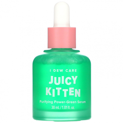 I Dew Care, Juicy Kitten, очищающая сыворотка с зеленым эффектом, 30 мл (1,01 жидк. Унции) #1