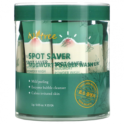 Isntree, Spot Saver, порошок из полыни, 25 пакетиков по 1 г (0,03 унции) #1