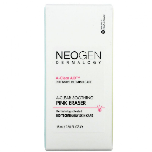 Neogen, A-Clear Успокаивающий розовый ластик, 0,50 жидкой унции (15 мл) #1