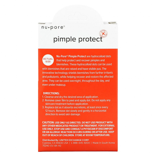 Nu-Pore, Pimple Protect, 20 гидроколлоидных точек #1