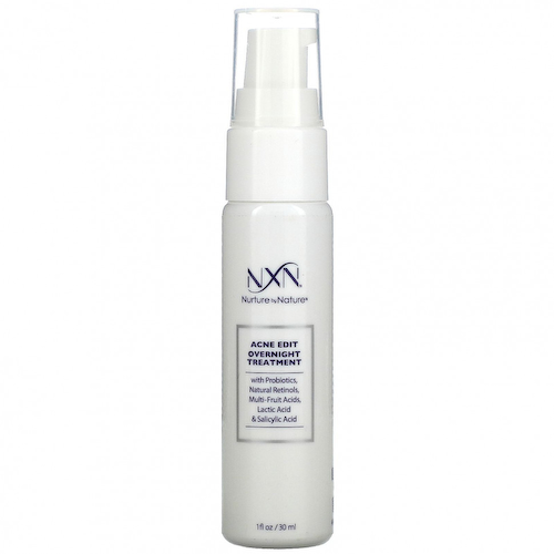 NXN, Nurture by Nature, Acne Edit, ночное средство против акне, 30 мл (1 жидк. унция) #1