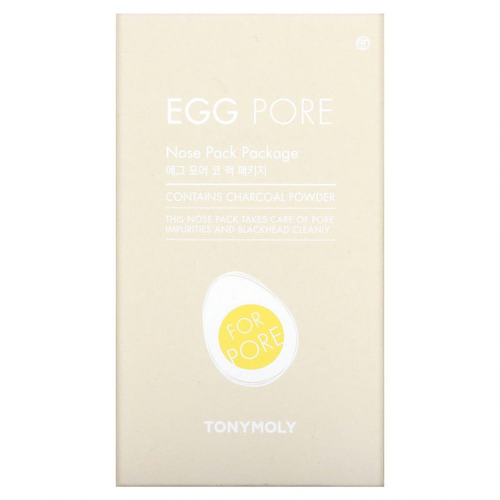 Tony Moly, Egg Pore, пакетик для носа, 7 пакетиков #1