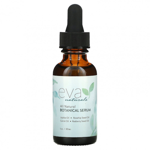 Eva Naturals, Полностью натуральная растительная сыворотка, 30 мл (1 унция) #1