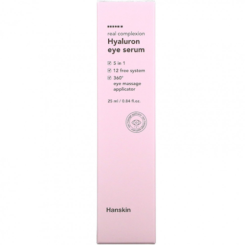 Hanskin, Real Complexion Hyaluron Eye Serum, 0.84 fl oz (25 ml) #1