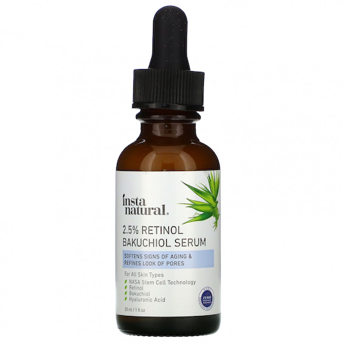 InstaNatural, сыворотка с бакучиолом и ретинолом 2,5%, 30 мл (1 жидк. унция) #1