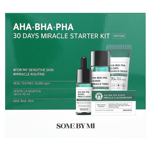 Some By Mi, AHA.BHA.PHA, 30 Days Miracle, стартовый набор из 4 предметов #1
