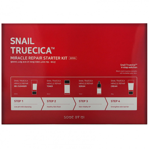 Some By Mi, Snail Truecica, стартовый набор для чудесного восстановления, набор из 4 продуктов #1