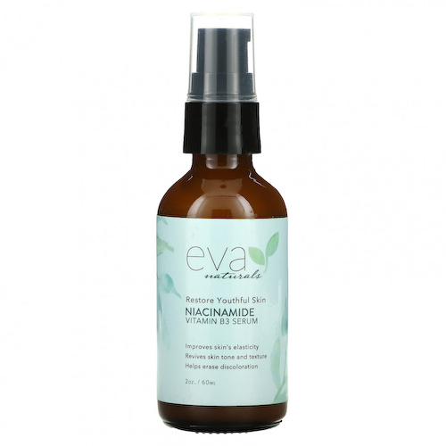 Eva Naturals, Никотинамид, сыворотка с витамином B3, 60 мл (2 унции) #1