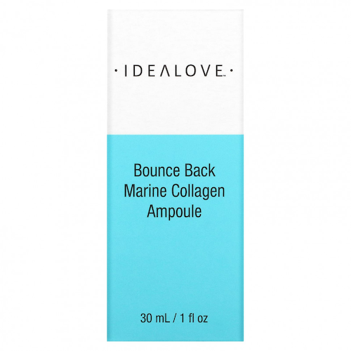 Idealove, Bounce Back, Marine Collagen Ampoule, сыворотка с морским коллагеном, 30 мл (1 жидк. унция) #1
