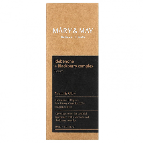 Mary&May, Комплексная сыворотка Idebenone + ежевика, 30 мл (1,01 жидк. Унции) #1