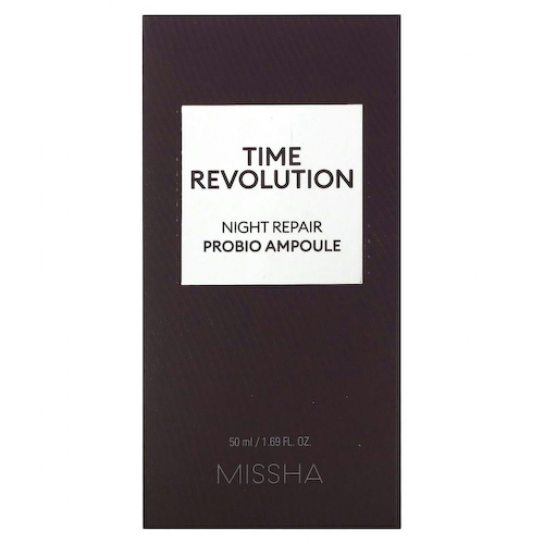 Missha, Time Revolution, ночная восстанавливающая ампула с пробиотиками, 50 мл (1,69 жидк. унции) #1