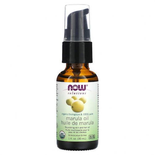 NOW Foods, Solutions, сертифицированное органическое 100% чистое масло марулы, 30 мл (1 жидк. Унция) #1