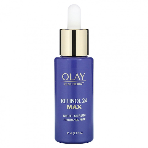 Olay, Regenerist, ретинол 24, ночная сыворотка, без отдушек, 40 мл (1,3 жидк. Унции) #1