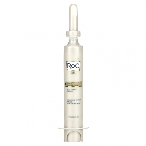 RoC, Derm Correxion, Fill + Treat Serum, Advanced Retinol & Triple Hyaluronic Acid, 0.5 fl oz (15 ml) #1
