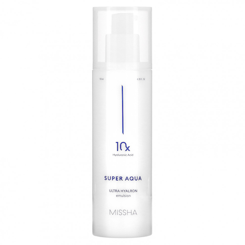 Missha, Super Aqua, ультра гиалроновая эмульсия, 130 мл (4,39 жидк. Унции) #1