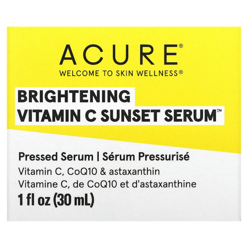 Acure, Осветляющая сыворотка с витамином C на закате, 30 мл (1 жидк. Унция) #1