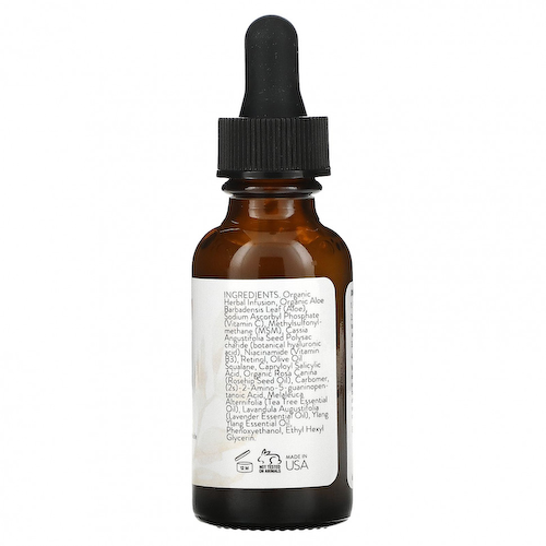 Eva Naturals, Очищающая сыворотка, витамин C +, 30 мл (1 унция) #1