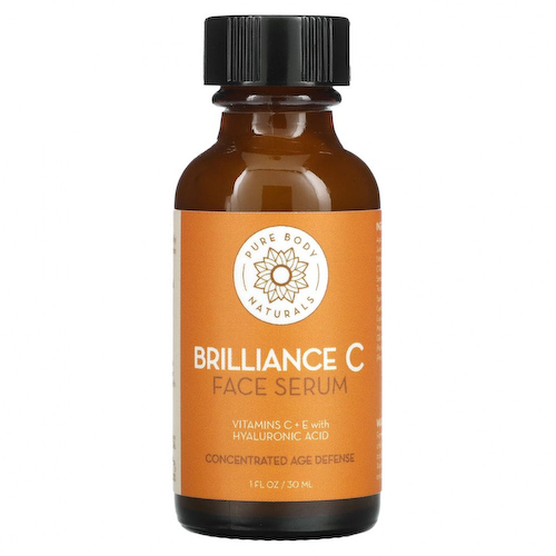 Pure Body Naturals, Brilliance C, сыворотка для лица, 30 мл (1 жидк. унция) #1
