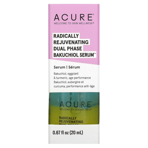 Acure, Radically Rejuvenating, двухфазная сыворотка с бакучиолом, 20 мл (0,67 жидк. унции) #1