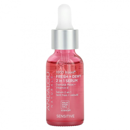 Andalou Naturals, Fresh + Dewy сыворотка 2 в 1, 30 мл (1 жидк. Унция) #1