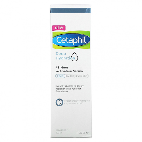 Cetaphil, Сыворотка-активация на 48 часов, глубокое увлажнение, 1 жидкая унция (30 мл) #1