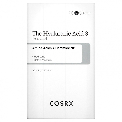 CosRx, The Hyaluronic Acid 3 Serum, 0.67 fl. oz. (20 ml) #1